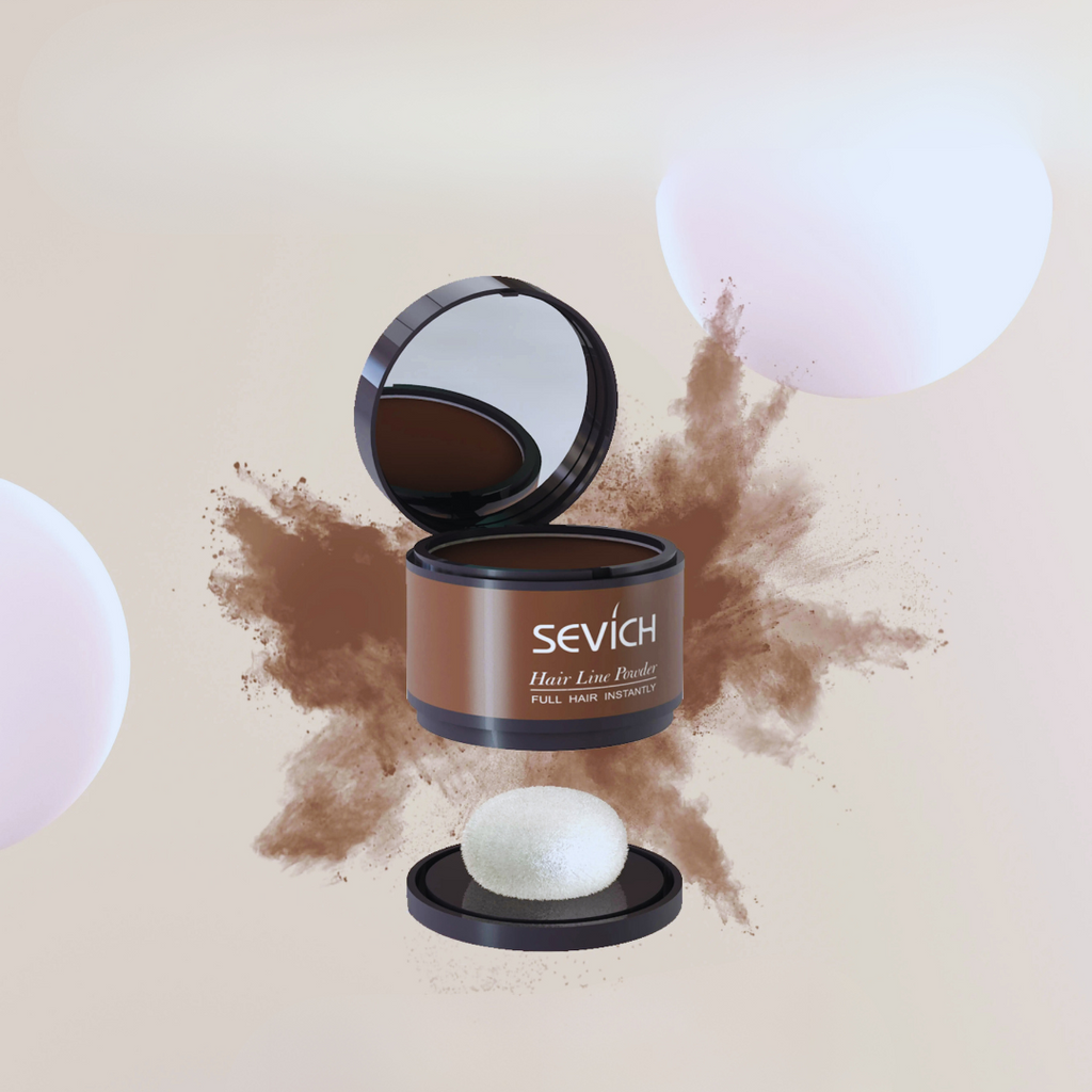 Correcteur de poudre de ligne de cheveux imperméable