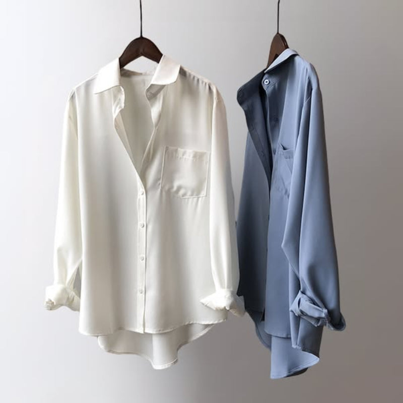 Ellie™ - Élégante blouse en soie