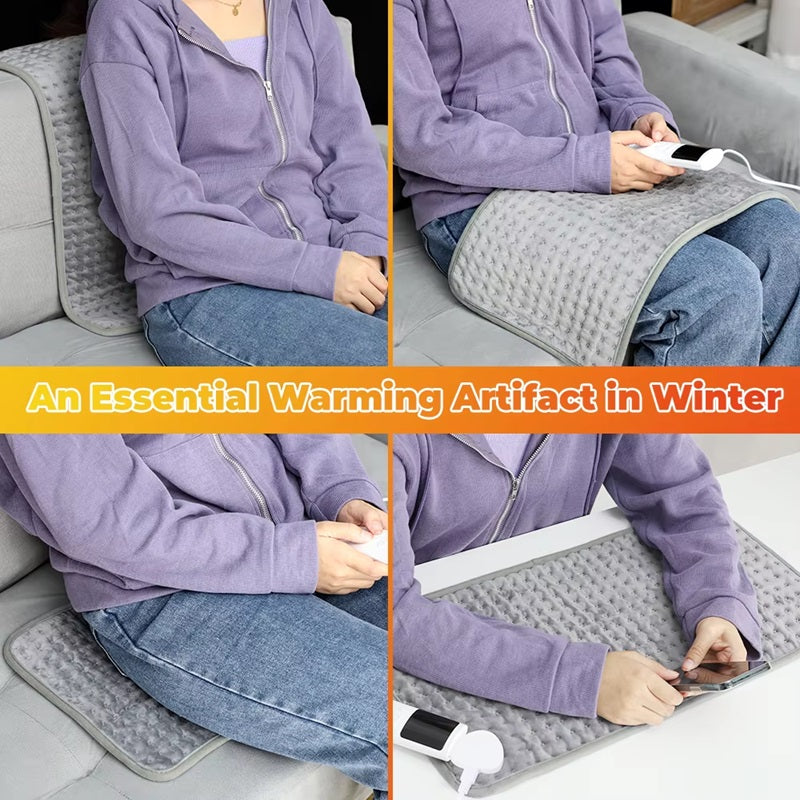 Coussin Chauffant Électrique avec Minuteur – Température Réglable