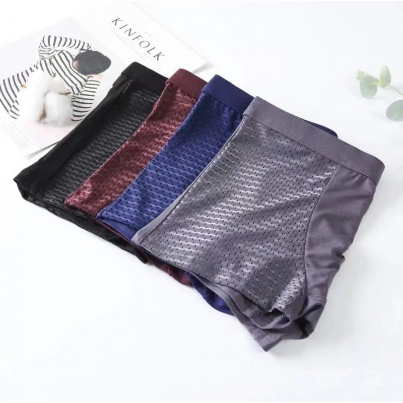 Ensemble de Boxers en Bambou pour Homme | Sous-vêtements Respirants et Confortables