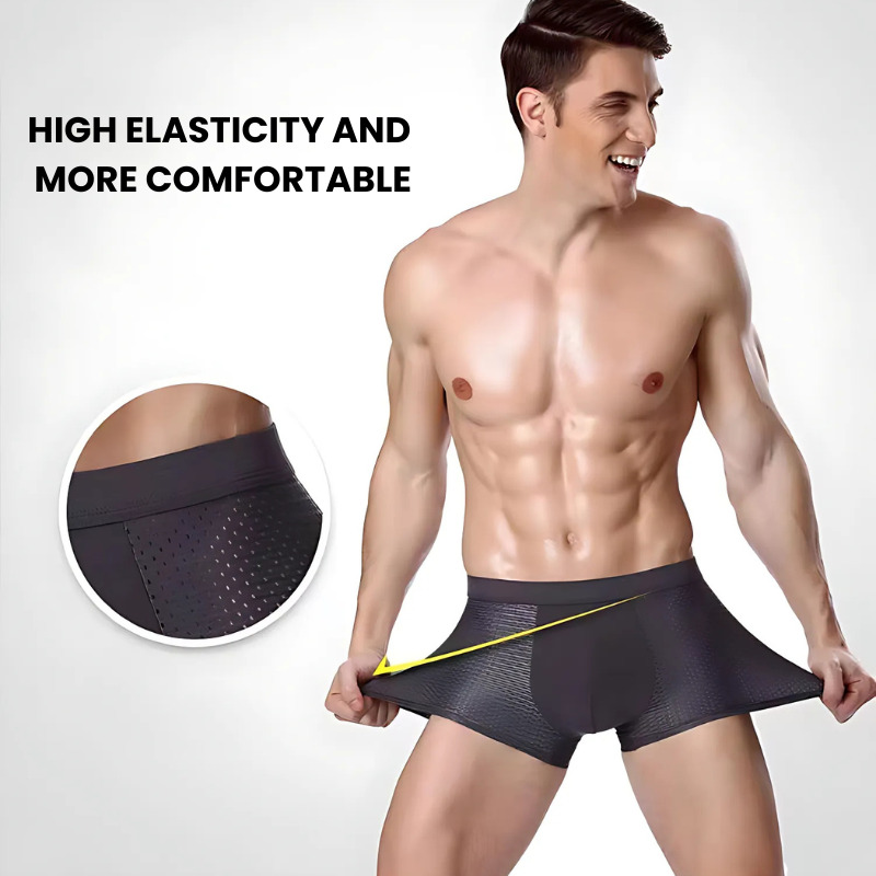 Ensemble de Boxers en Bambou pour Homme | Sous-vêtements Respirants et Confortables