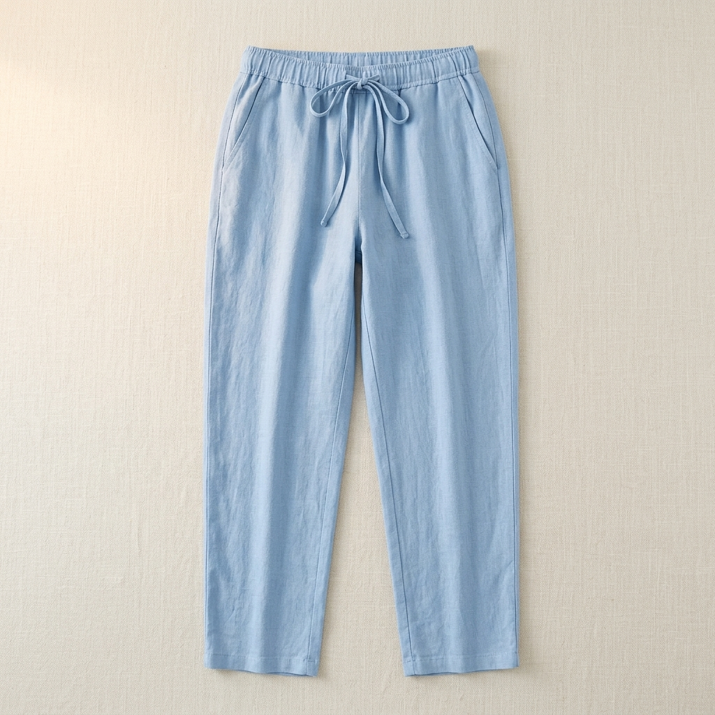 Lunara – Pantalon d'été léger en lin pour femmes