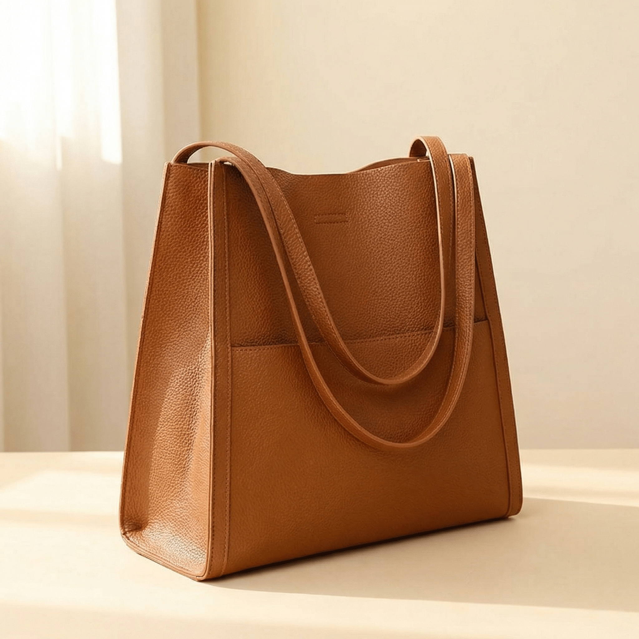 Solenne – Sac à main en cuir souple