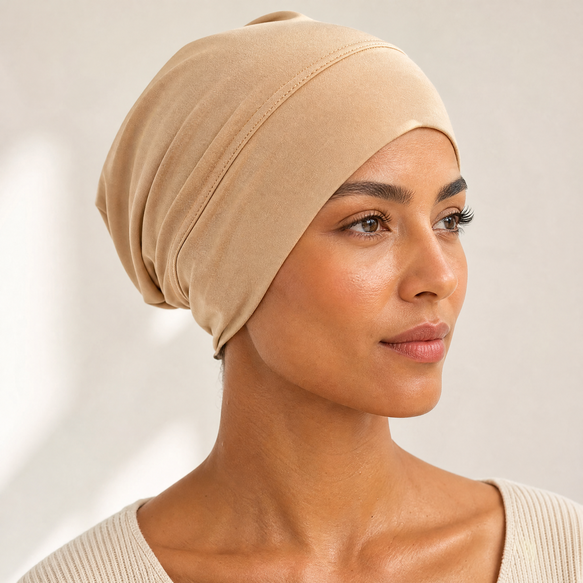 Solenna – Bonnet Turban Doux et Élastique