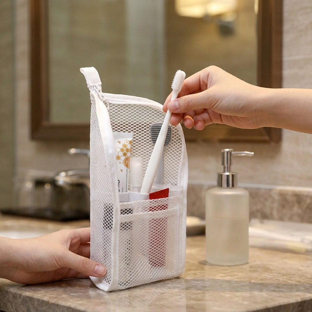 Standli – Trousse de toilette de voyage autoportante