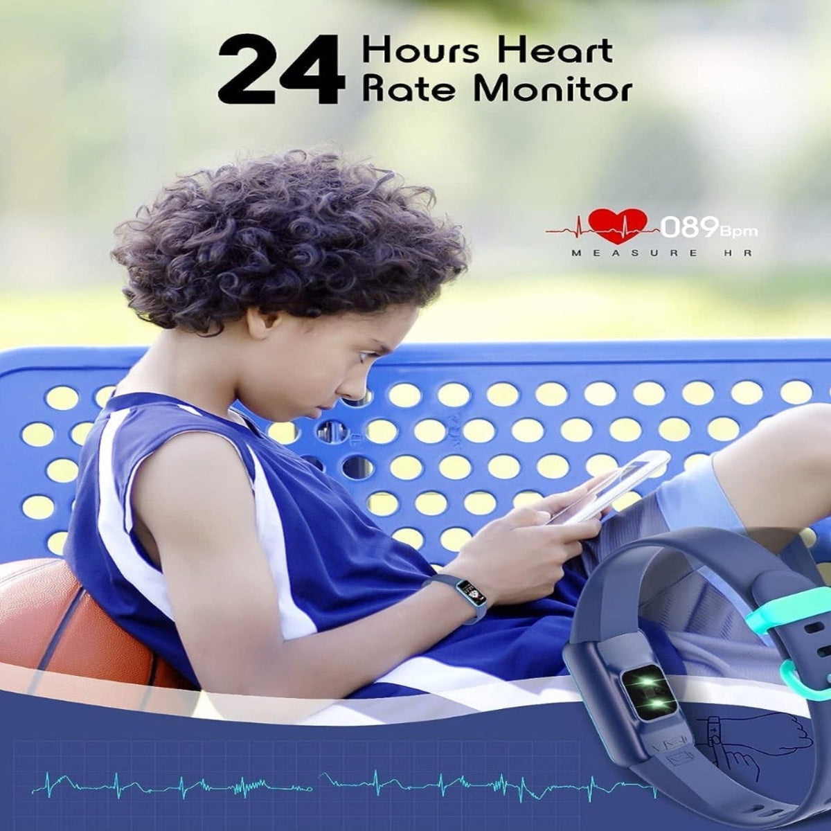 Montre de Fitness Slim pour Enfants – KidFit Pro
