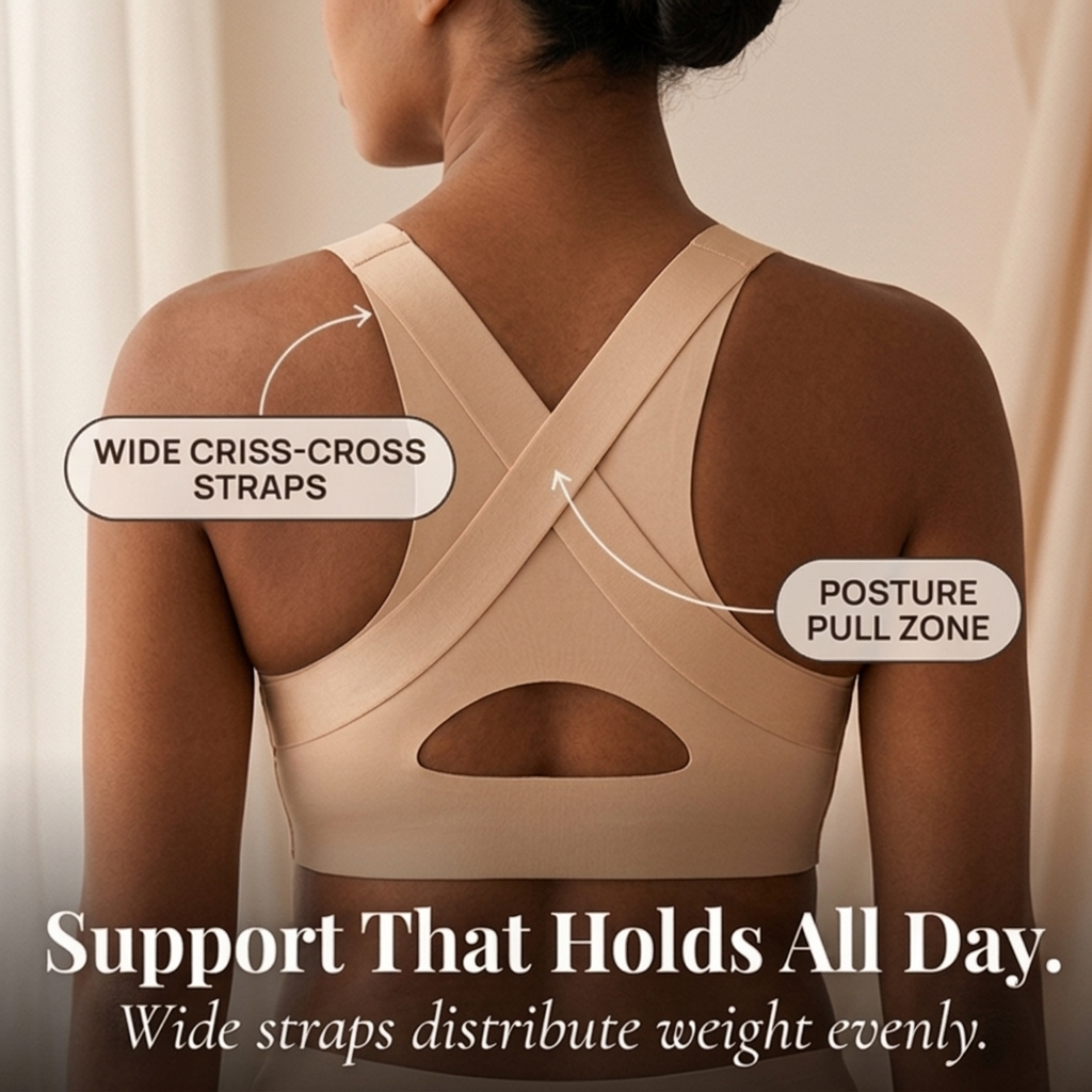 Veluna – Soutien-gorge sans fil à fermeture frontale
