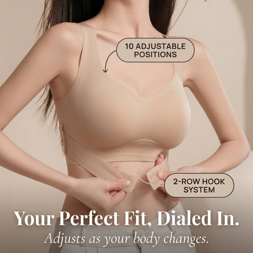 Veluna – Soutien-gorge sans fil à fermeture frontale