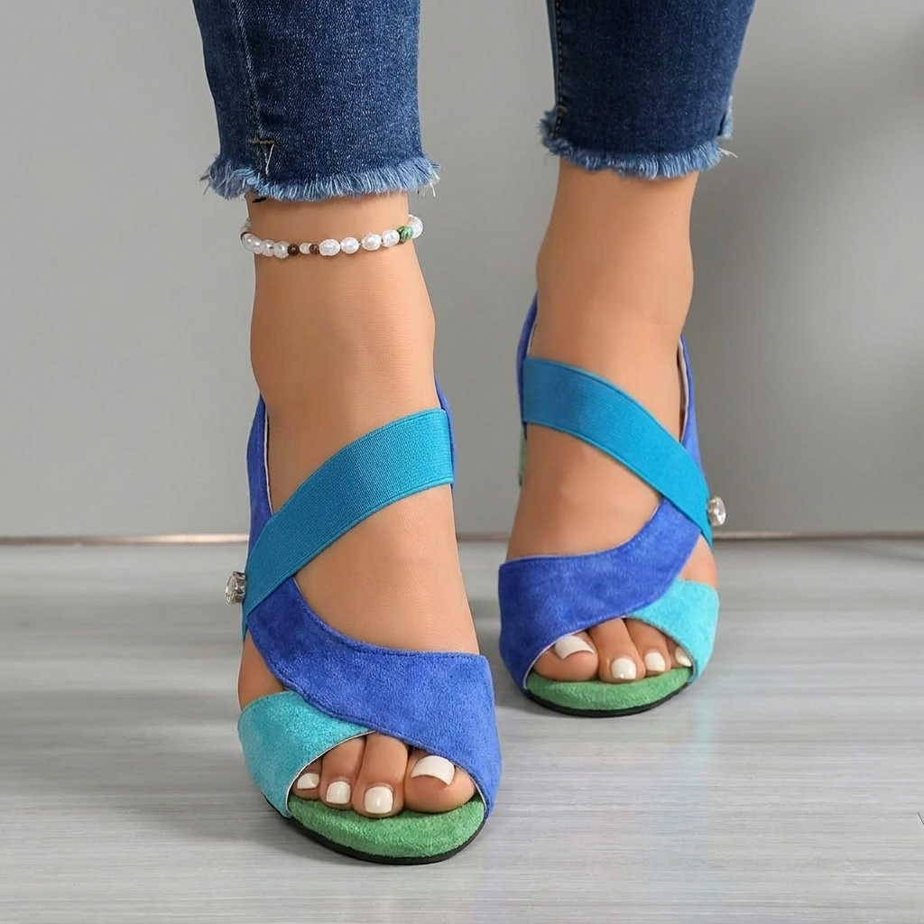 Laemae | Sandales orthopédiques à brides croisées