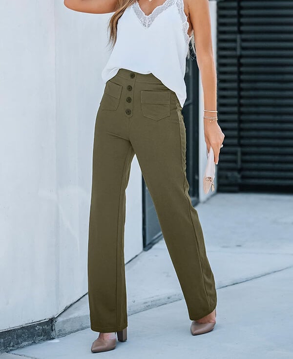 Pantalon extensible élastique
