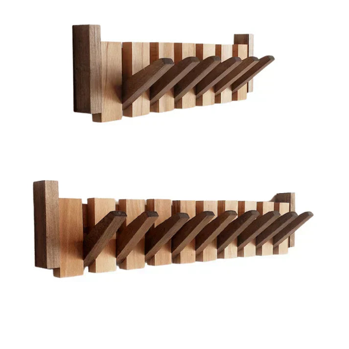 Porte-manteau en bois piano - HarmonyCoat