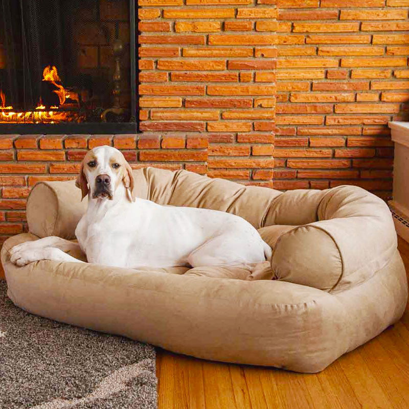 Canapé Orthodontique pour Chiens avec Rembourrage Doux - Canapé CalmPaw