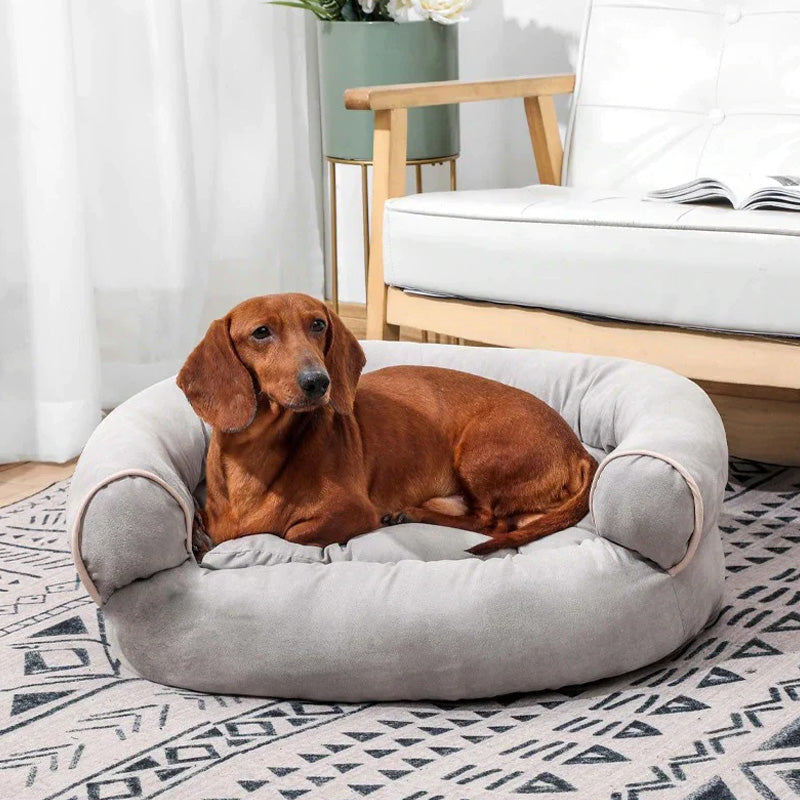 Canapé Orthodontique pour Chiens avec Rembourrage Doux - Canapé CalmPaw