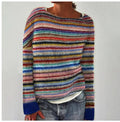 Marguerite - Pull Chic Vintage Imprimé