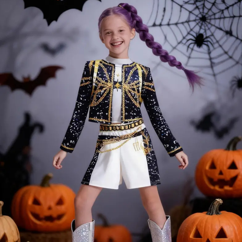 Costume d'Halloween Kpop Hunter pour Enfants