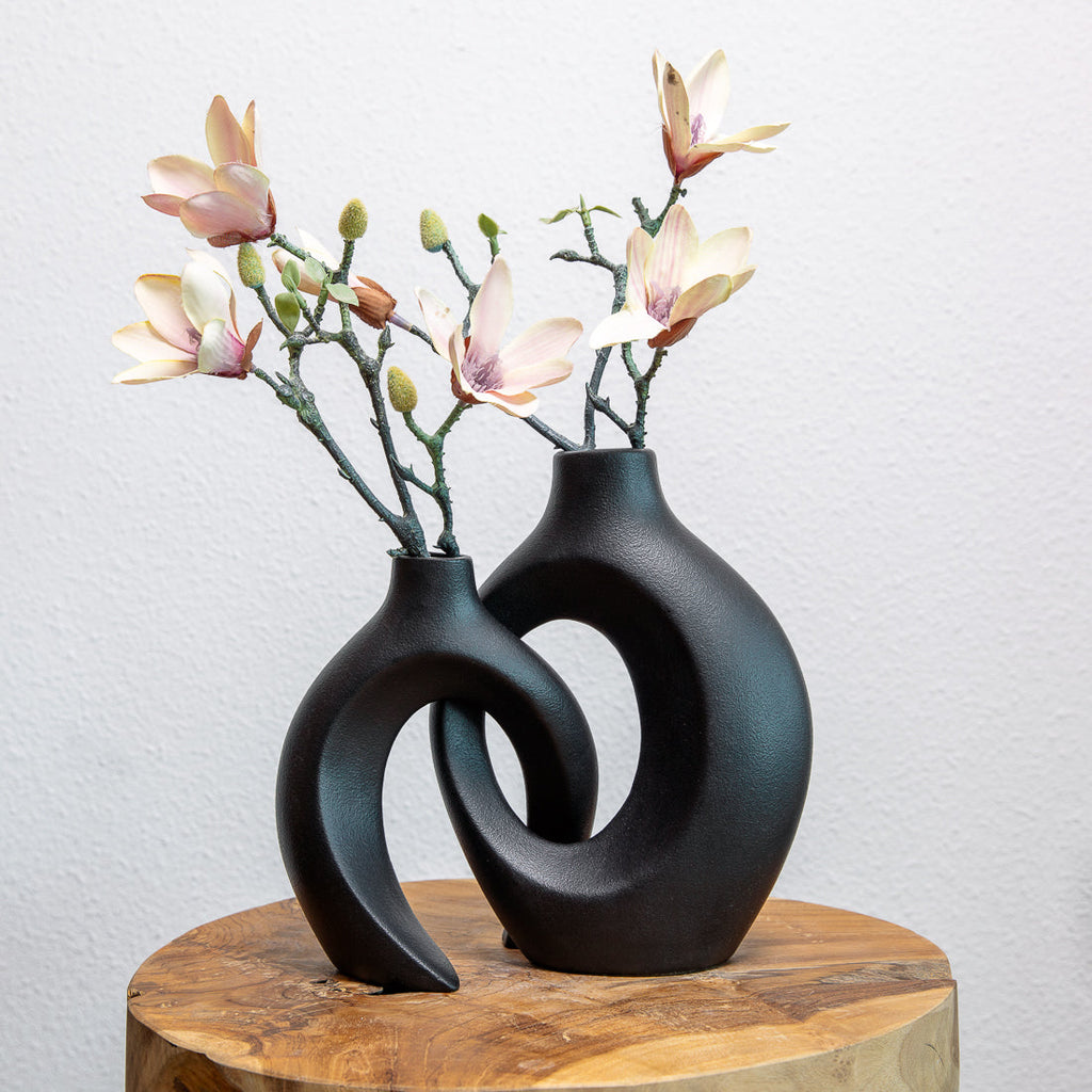 Gleora - Vase à Fleurs Tressé
