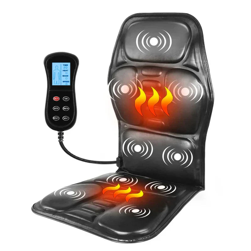 Coussin de massage électrique pour le dos avec chaleur - RelaxCushion