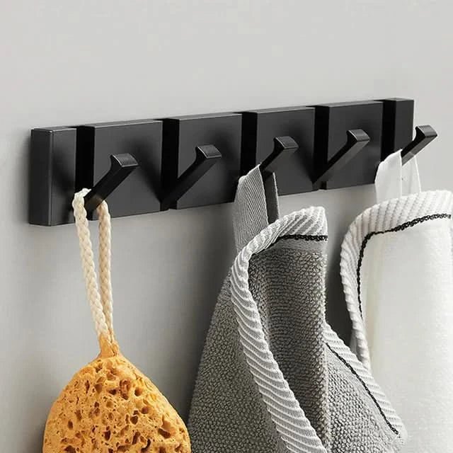 Crochet mural en acier inoxydable élégant – Gain de place et style pour chaque maison