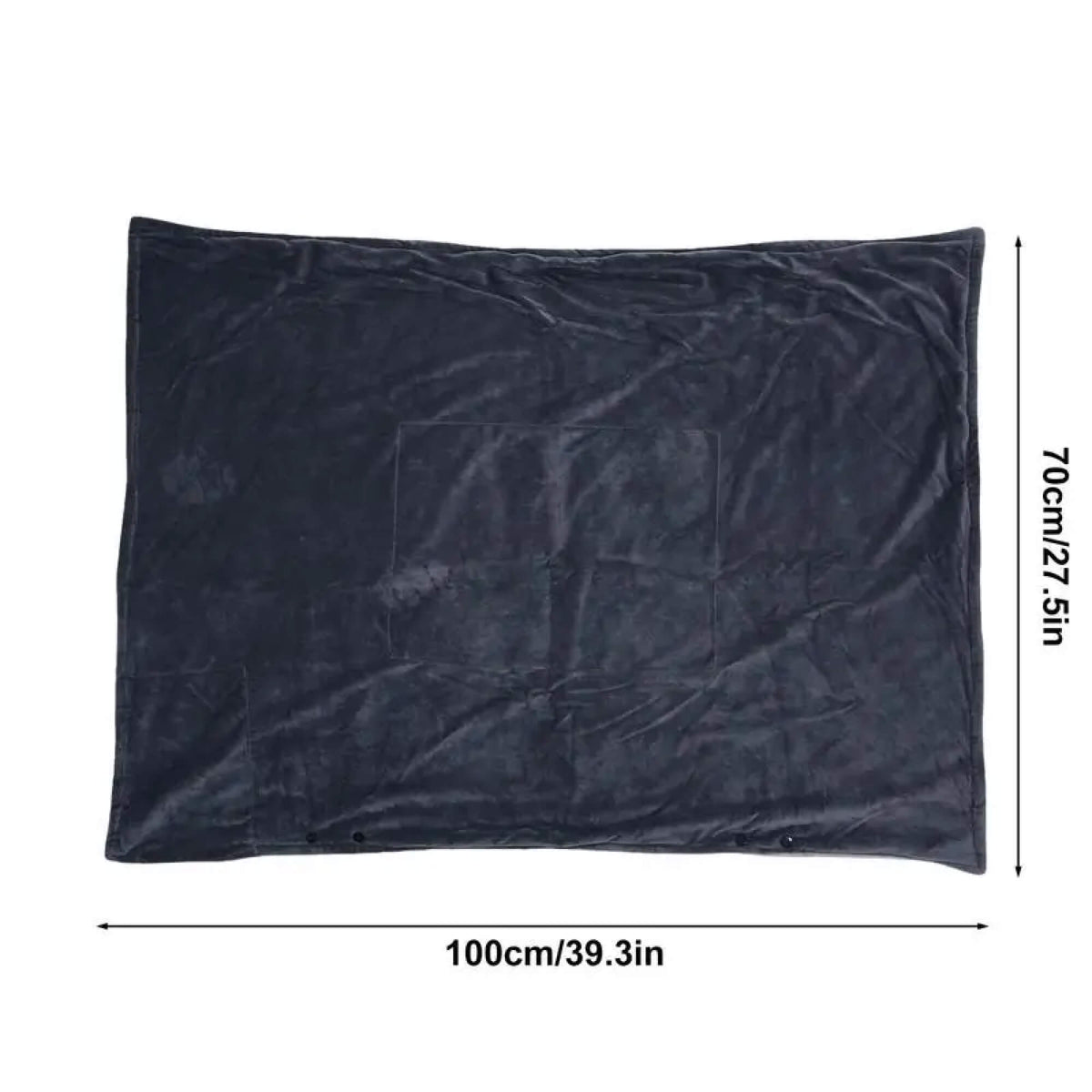 Couverture Électrique avec Fleece – Couverture Portable Chauffante et Poncho