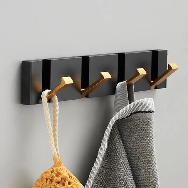 Crochet mural en acier inoxydable élégant – Gain de place et style pour chaque maison