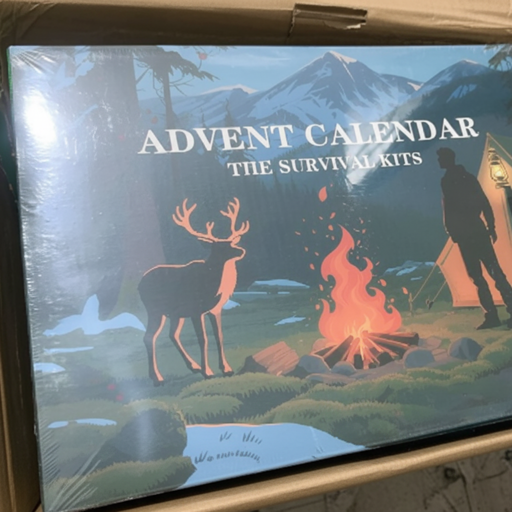 Calendrier de l'Avent Outils – 24 Jours avec des Outils de Plein Air et d'Aventure