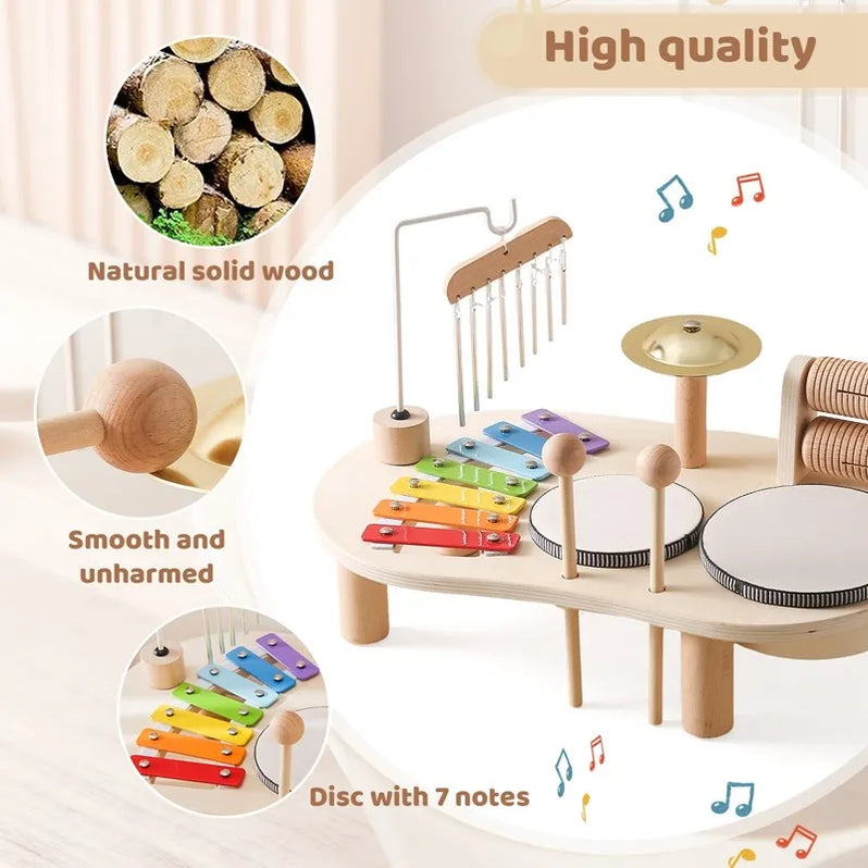 MelodyPlay Station de Musique pour Enfants – Plaisir Musical Créatif pour Garçons et Filles