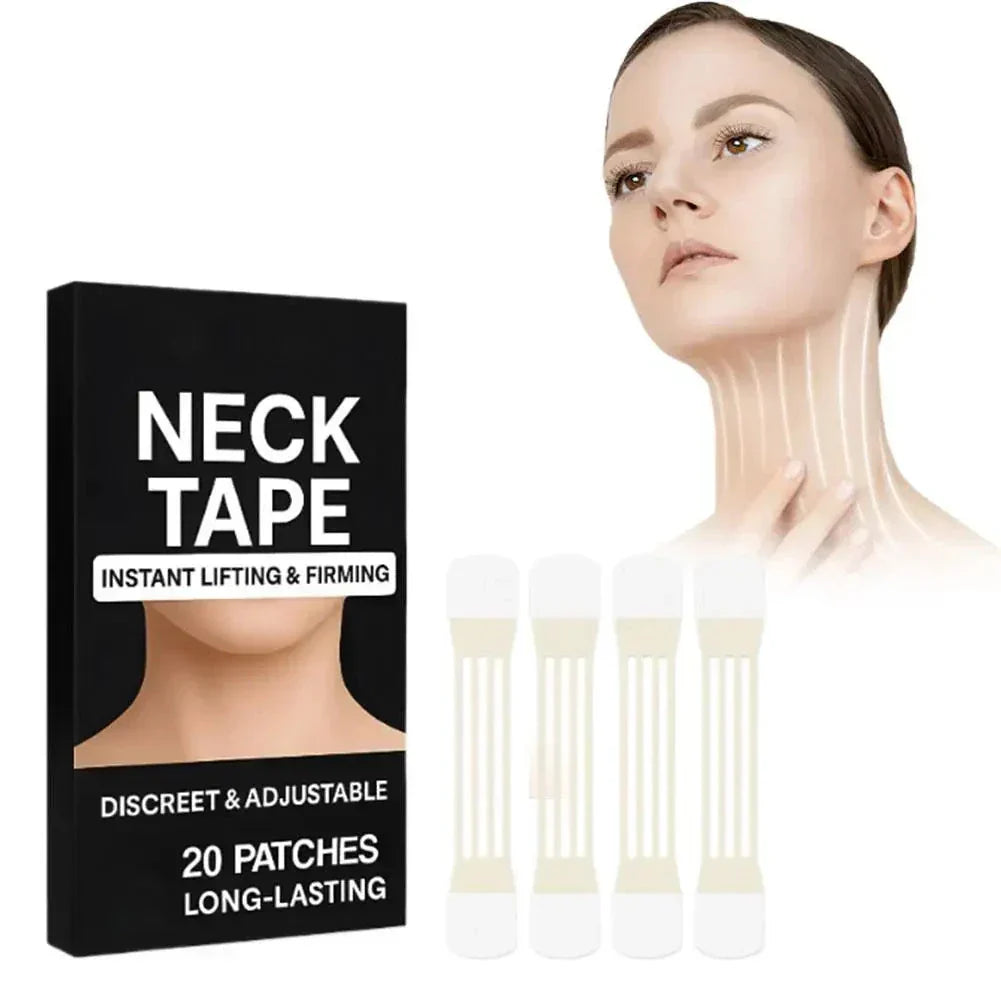 LiftEase Neklift Tape | Ruban invisible pour une apparence jeune et un soutien confortable