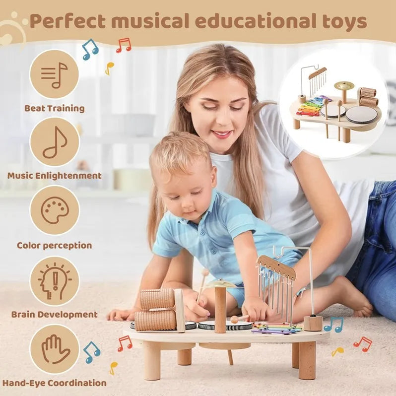 MelodyPlay Station de Musique pour Enfants – Plaisir Musical Créatif pour Garçons et Filles