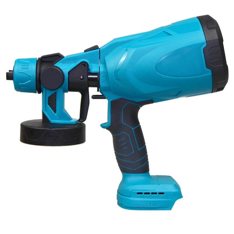 PaintPro | Pistolet à Peinture Haute Pression Sans Fil 1000ML pour Batterie Makita 18V