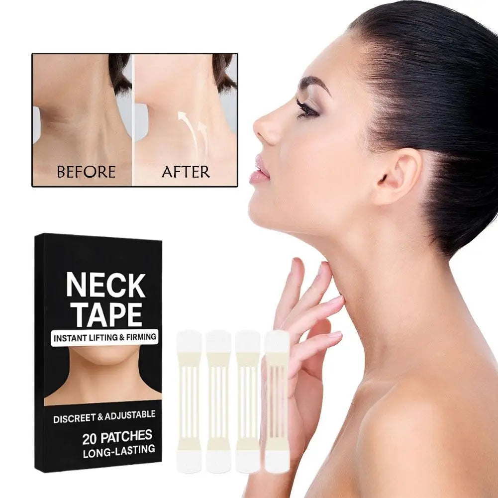 LiftEase Neklift Tape | Ruban invisible pour une apparence jeune et un soutien confortable
