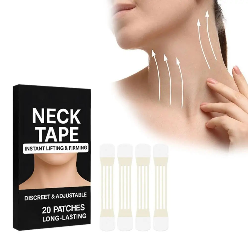 LiftEase Neklift Tape | Ruban invisible pour une apparence jeune et un soutien confortable