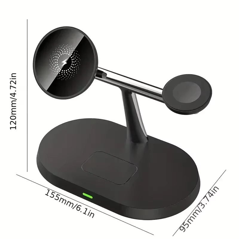 MagCharge support de charge sans fil 3-en-1 | Chargez avec style