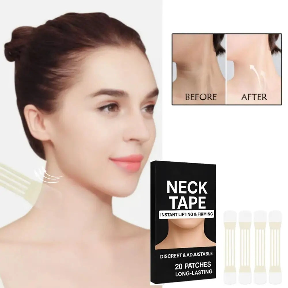 LiftEase Neklift Tape | Ruban invisible pour une apparence jeune et un soutien confortable