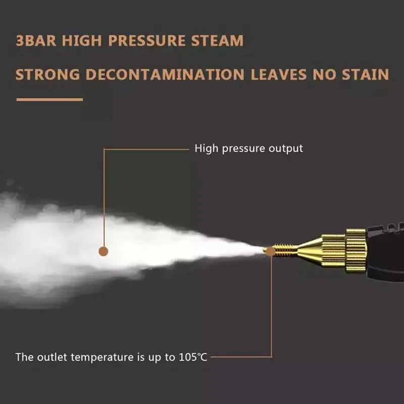 StoomKracht Nettoyeur à Vapeur Haute Pression | Nettoyeur à vapeur puissant pour un nettoyage en profondeur et une hygiène