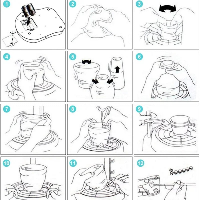 Activités Créatives de Poterie pour Enfants