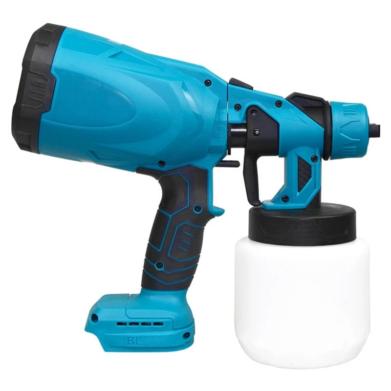 PaintPro | Pistolet à Peinture Haute Pression Sans Fil 1000ML pour Batterie Makita 18V