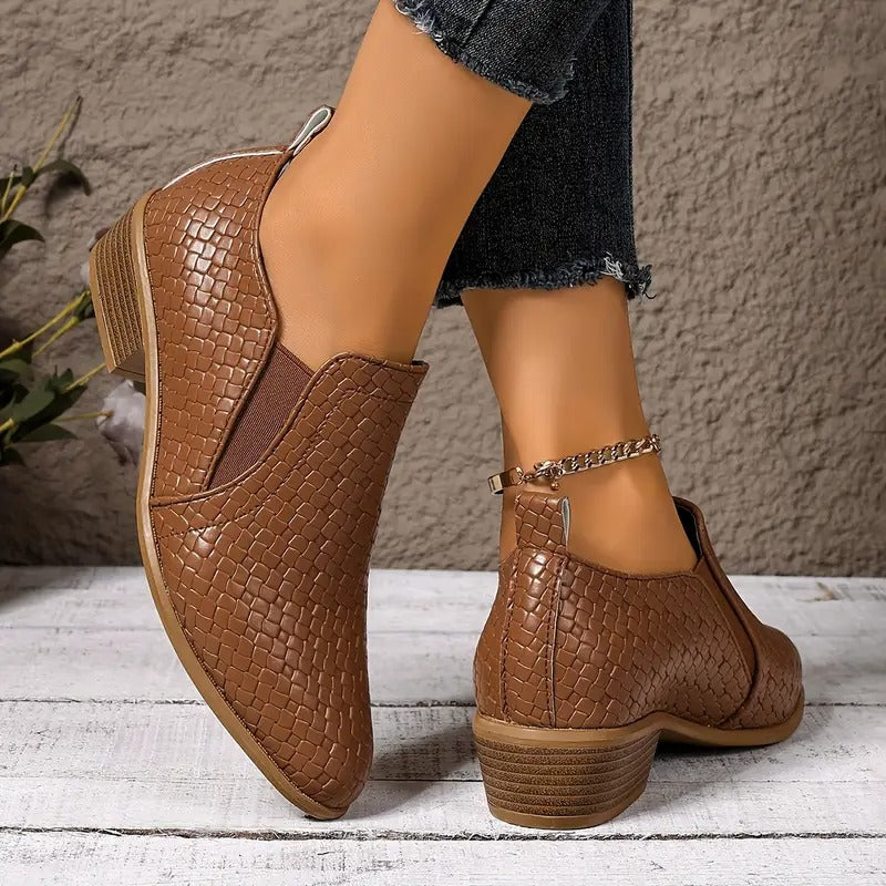 Adelyn | Chaussures en cuir classiques pour femmes, élégantes et orthopédiques