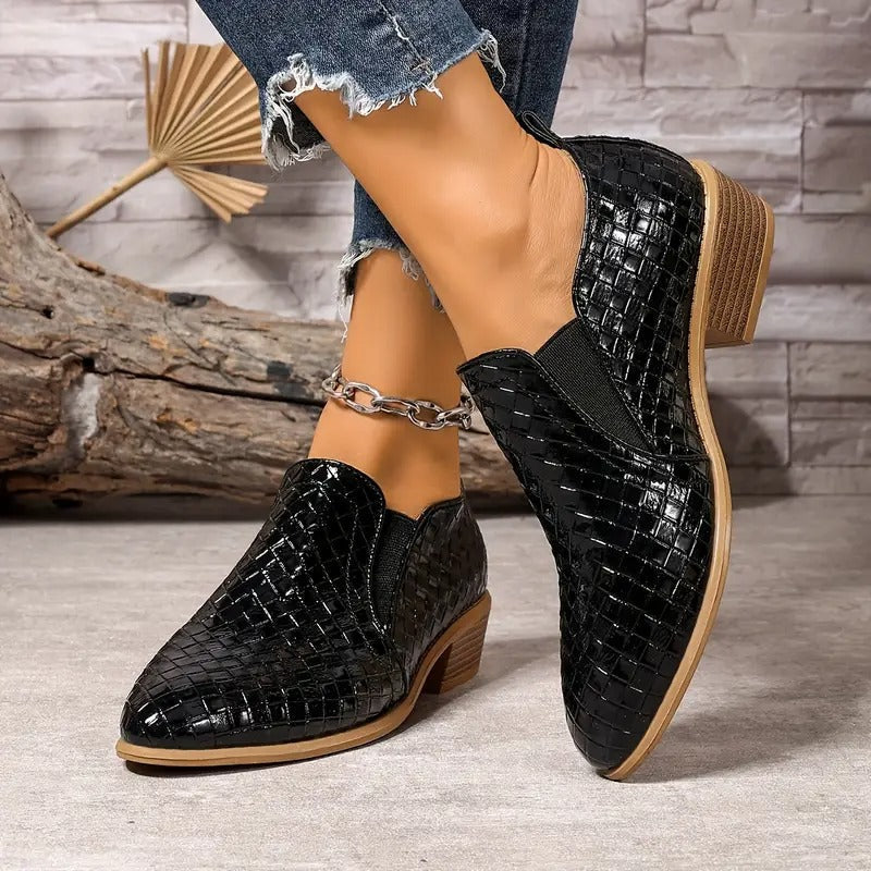 Adelyn | Chaussures en cuir classiques pour femmes, élégantes et orthopédiques