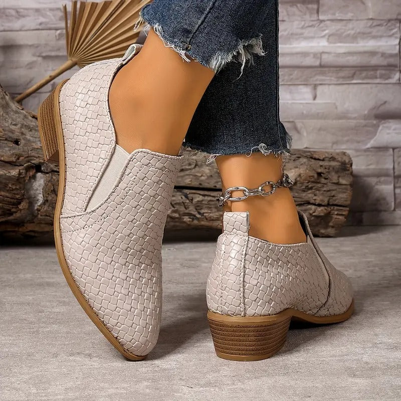 Adelyn | Chaussures en cuir classiques pour femmes, élégantes et orthopédiques