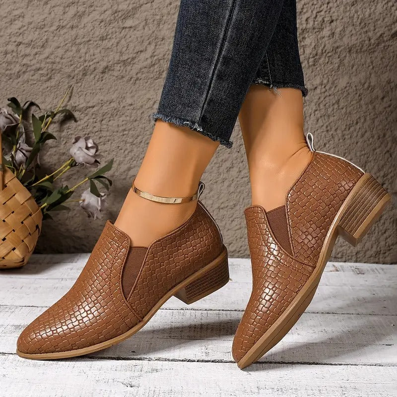 Adelyn | Chaussures en cuir classiques pour femmes, élégantes et orthopédiques