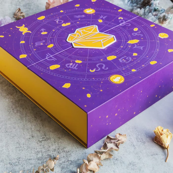 Calendrier de l'Avent Halloween en Cristaux - Collection de Pierres Naturelles