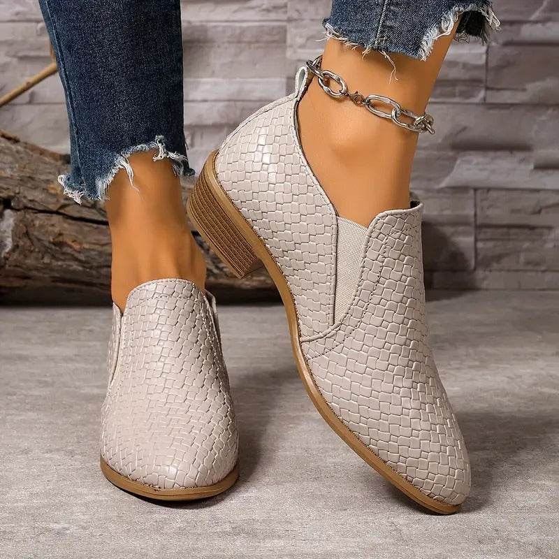Adelyn | Chaussures en cuir classiques pour femmes, élégantes et orthopédiques