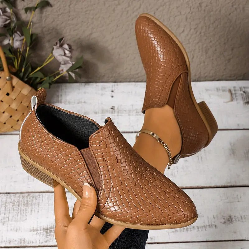 Adelyn | Chaussures en cuir classiques pour femmes, élégantes et orthopédiques