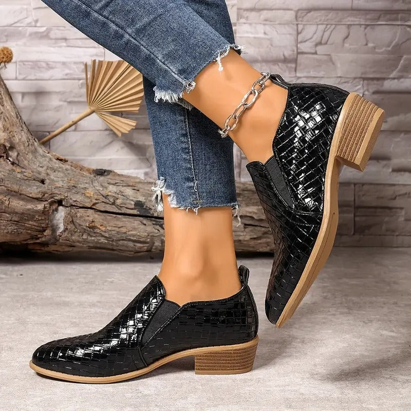 Adelyn | Chaussures en cuir classiques pour femmes, élégantes et orthopédiques