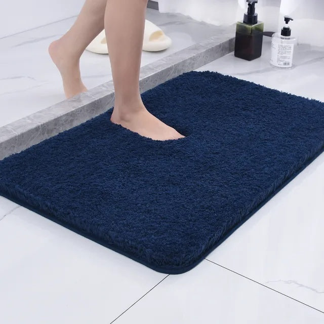 Tapis de bain antidérapant en microfibre à séchage rapide 50 x 80 cm Luxe Confort Sécurité