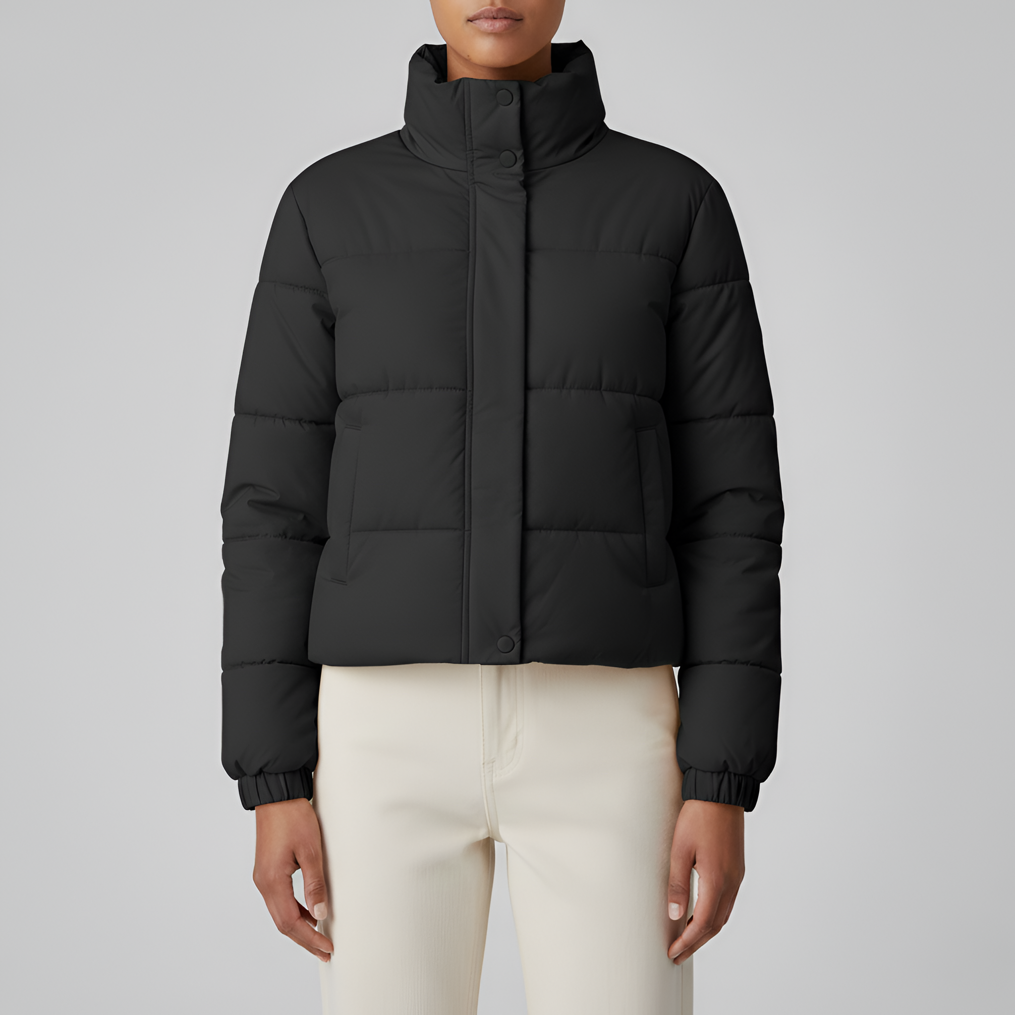 Veste Puffer Légère Femme Coupe Moderne