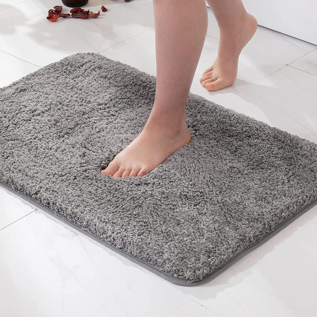Tapis de bain antidérapant en microfibre à séchage rapide 50 x 80 cm Luxe Confort Sécurité