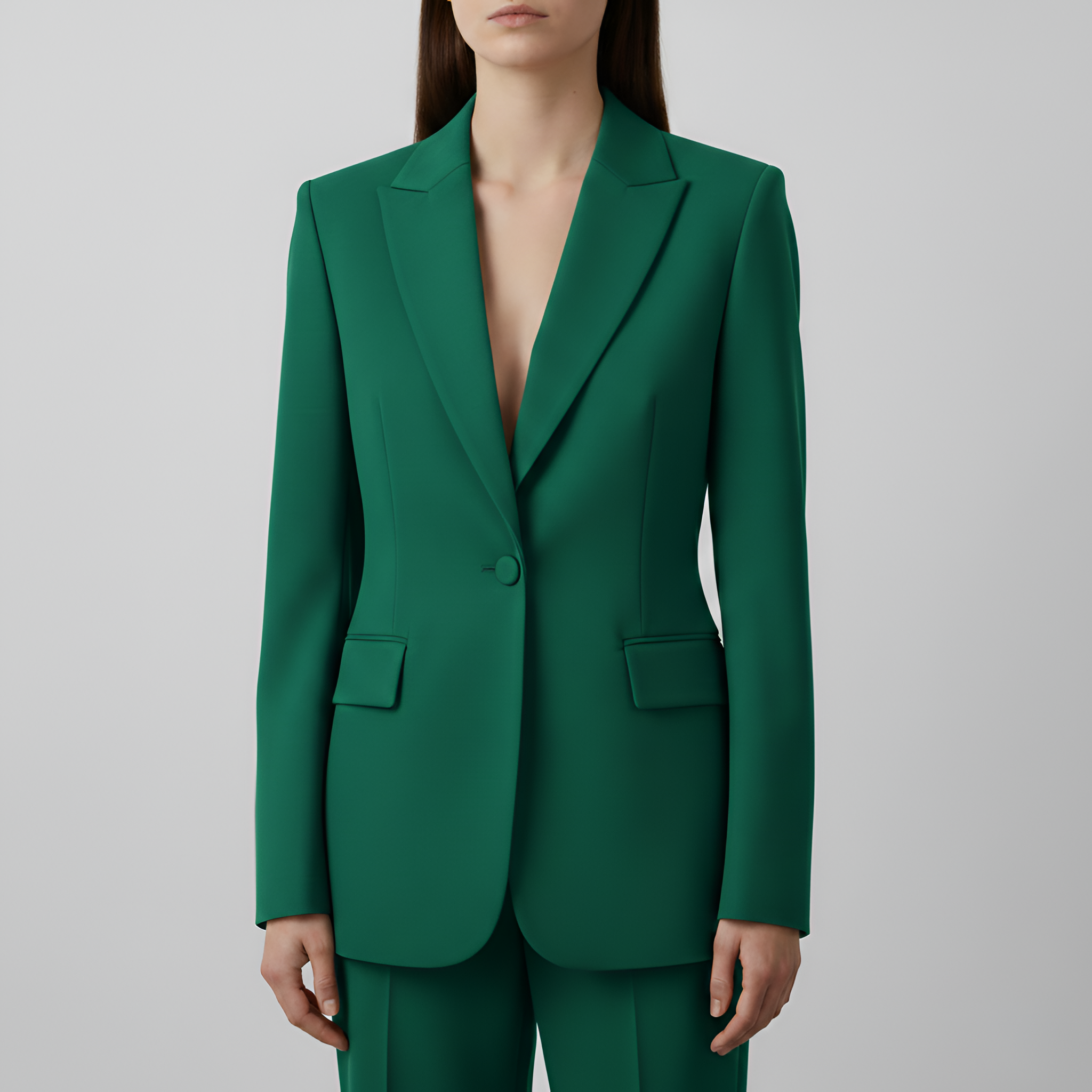 Blazer Tailleur Femme Ajusté Moderne