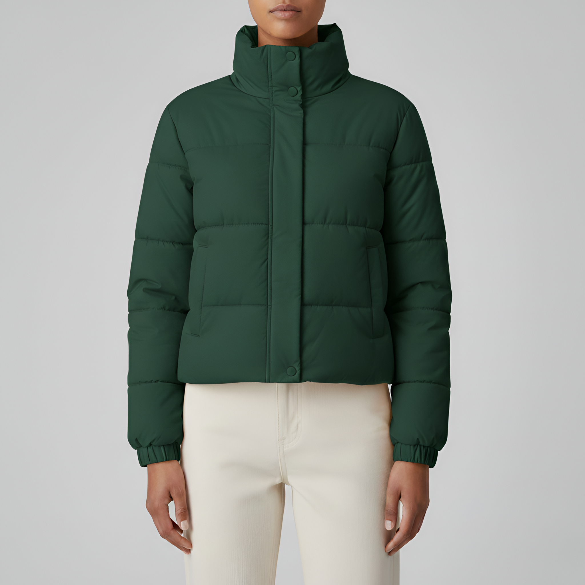 Veste Puffer Légère Femme Coupe Moderne