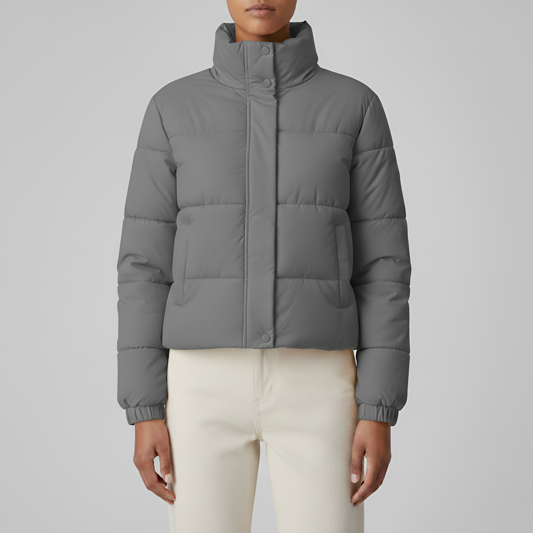 Veste Puffer Légère Femme Coupe Moderne